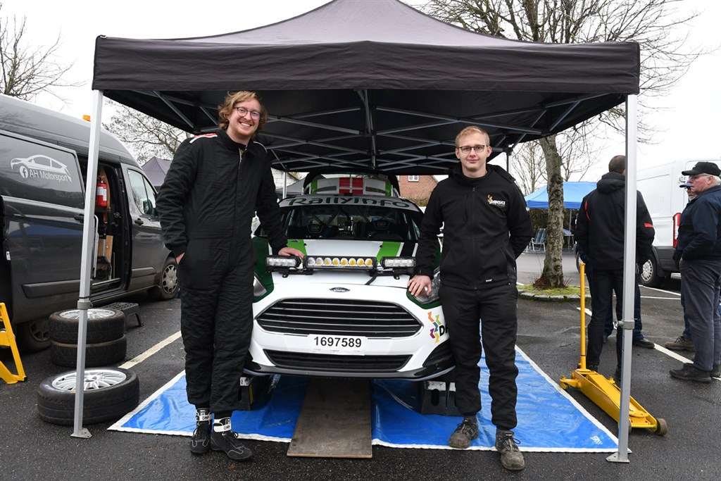 Anders Kirkeby Hansen og Nicolai Aamann, Haderslev/Kolding, DM-vindere i RN1-klassen.
(Foto: Morten Dam)